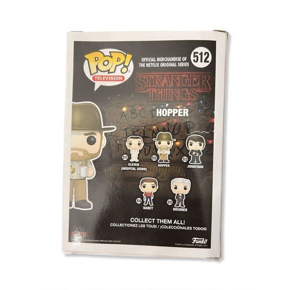 NIB Funko Pop - Stranger Things - Hopper #512 - Picture 2 of 6